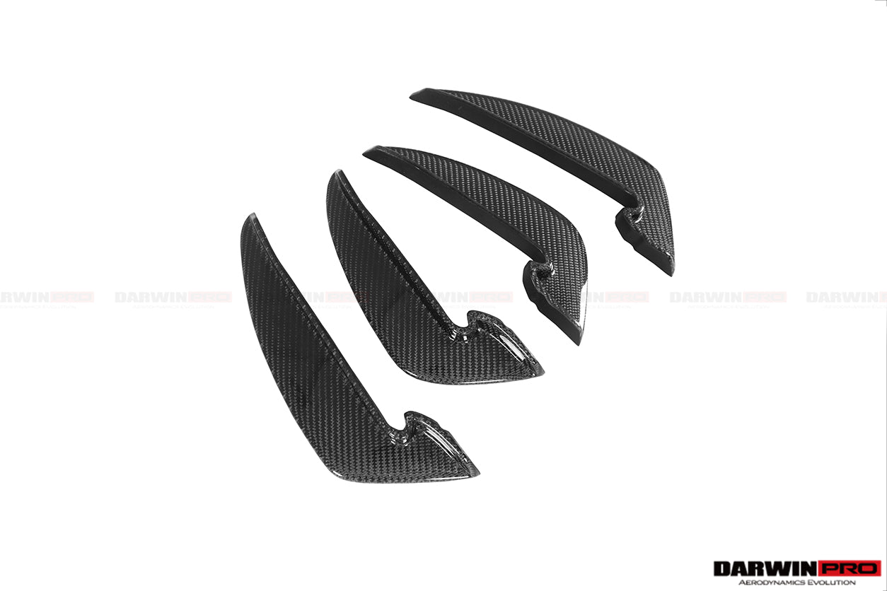 2017 - 2019 Audi RS4 B9 BKSS Style Front Canards